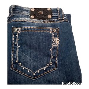 Miss Me low rise boot cut jeans